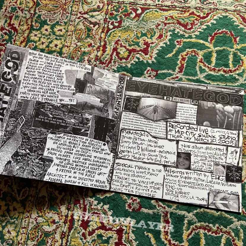 2005 Eyehategod Preaching the End Time Message Record