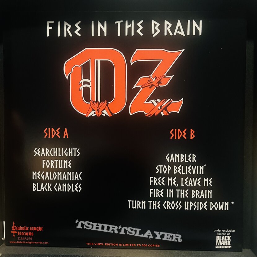 OZ - Fire in the Brain 12&quot; LP