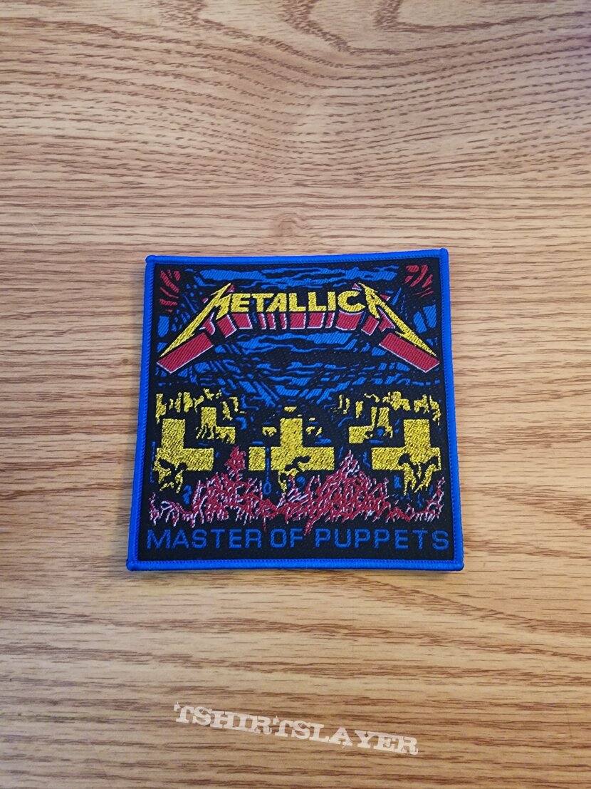 Metallica Master of Puppets Square Patch