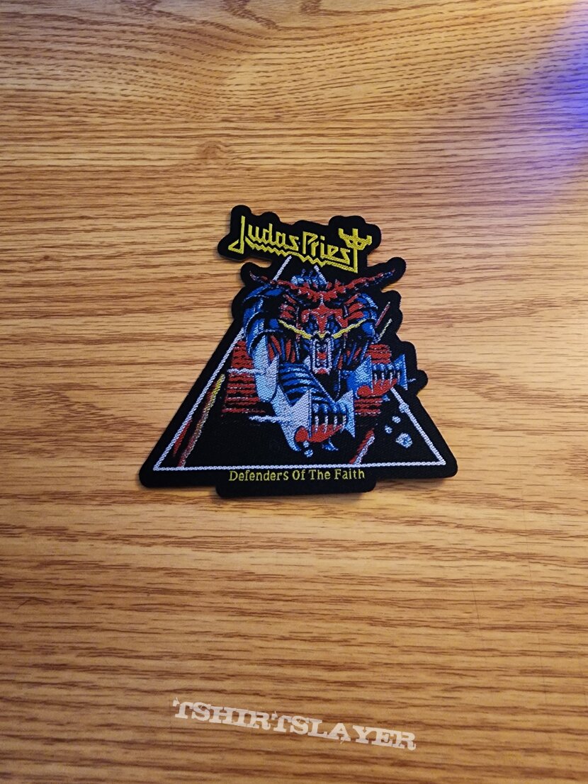 Judas Priest Defenders of The Faith Cutout Patch