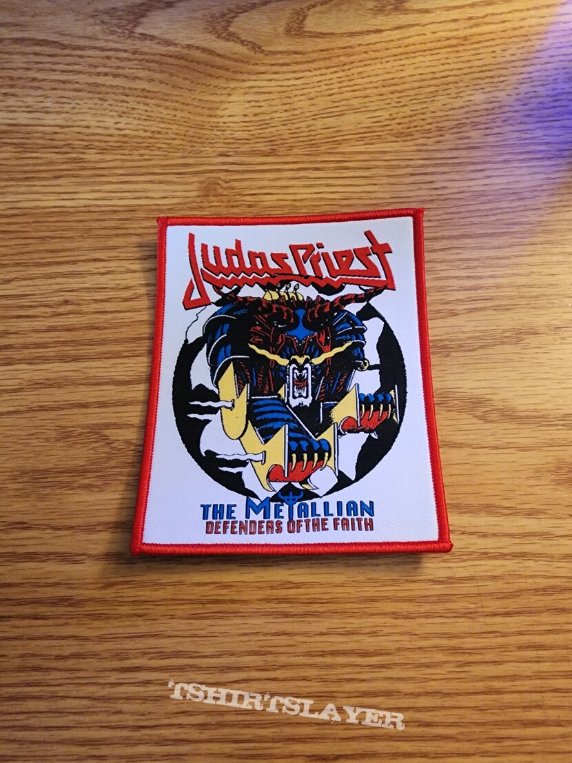 Judas Priest Defenders of the faith Rectangle Patch
