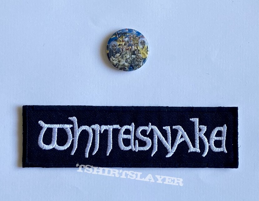 Whitesnake Logo Patch