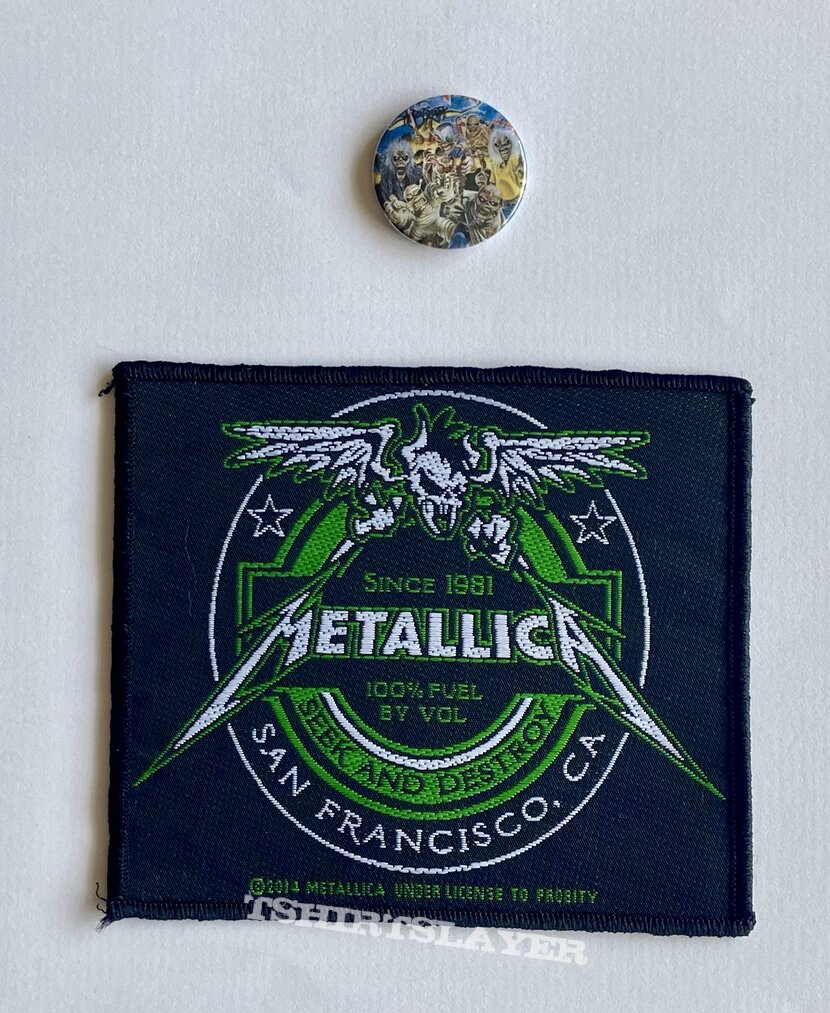 Metallica Beer Label Patch