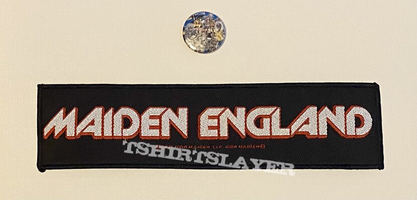 Iron Maiden Maiden England Strip Patch