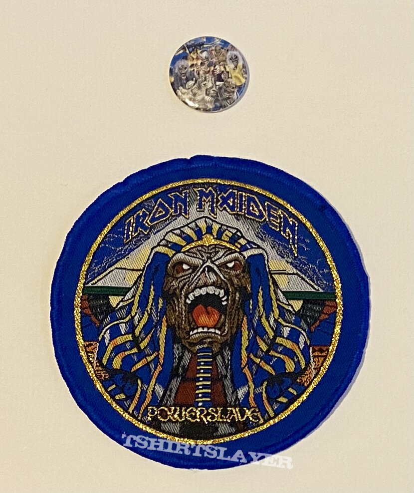 Iron Maiden Powerslave Eddie Pharaoh Circular Patch