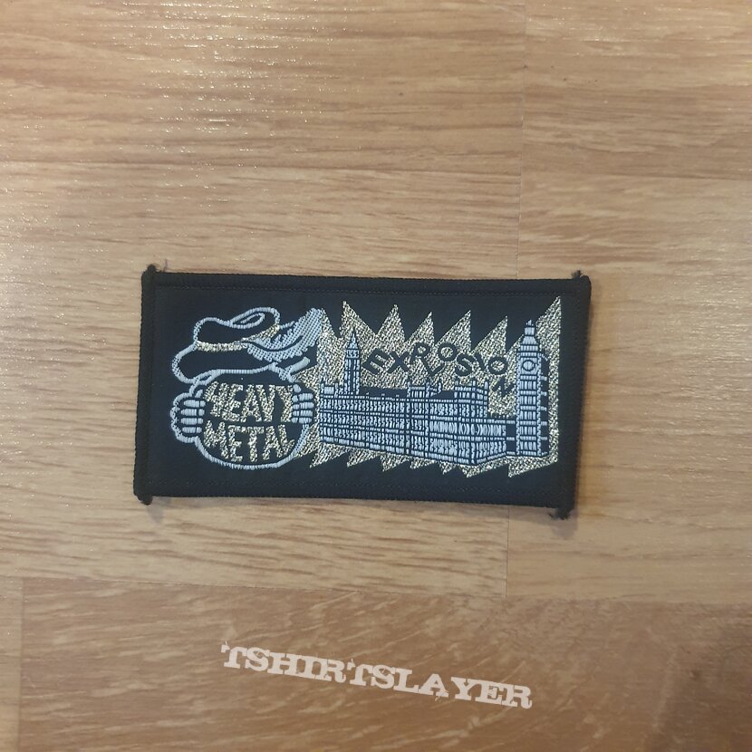 Gary Moore Heavy Metal Explosion - Woven VTG 1982 Patch