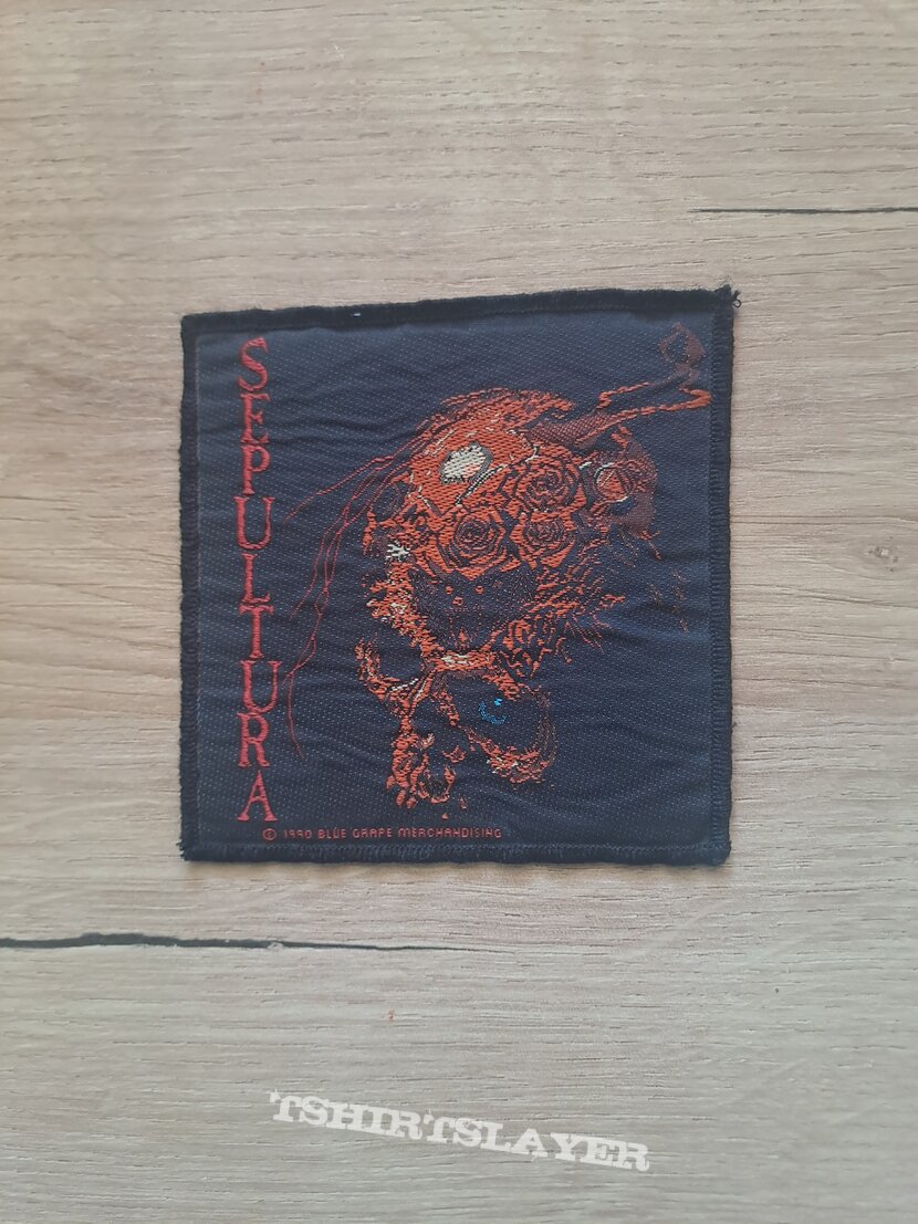 Sepultura  Beneath the remains patch