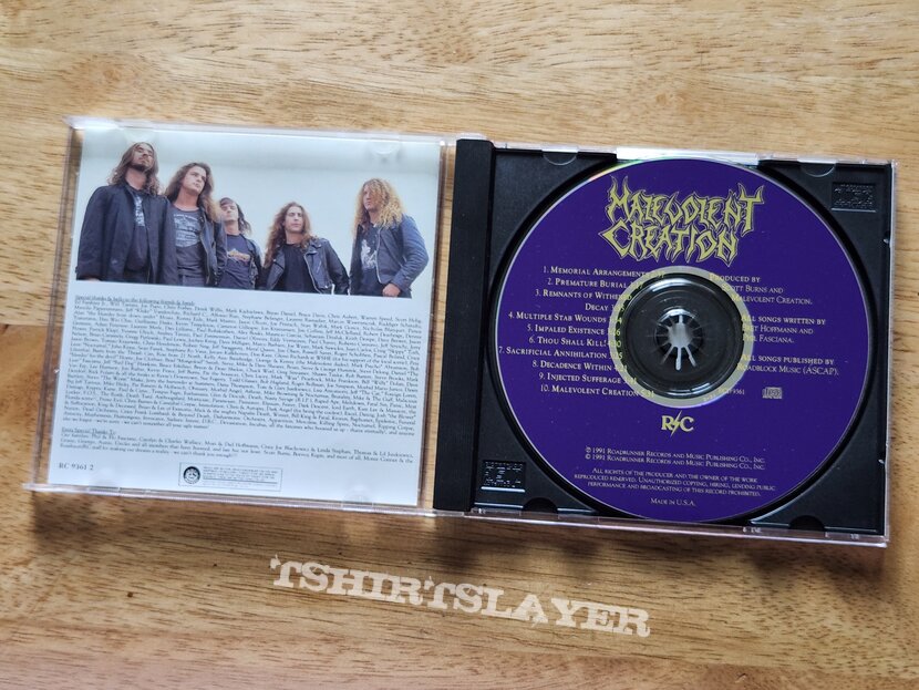 Malevolent Creation - The Ten Commandments CD