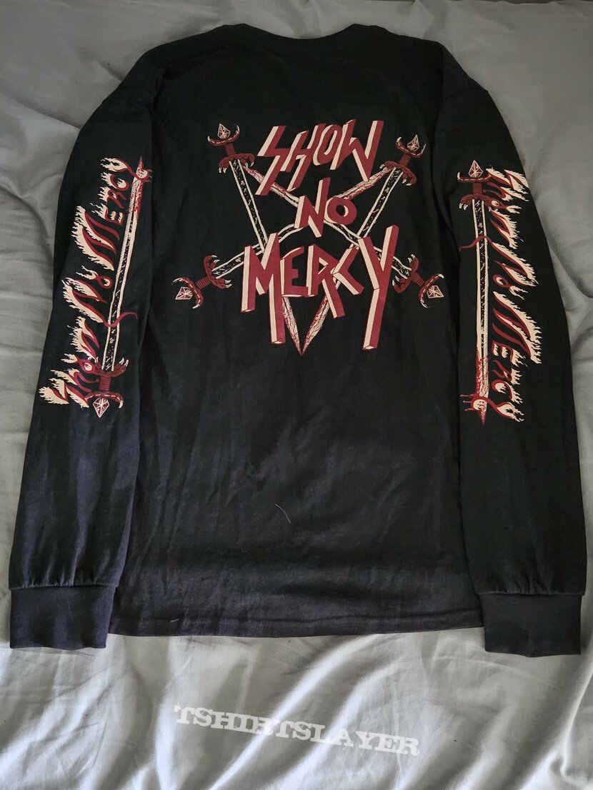 Slayer - Show No Mercy &quot;Flaming Minotaur&quot; Longsleeve