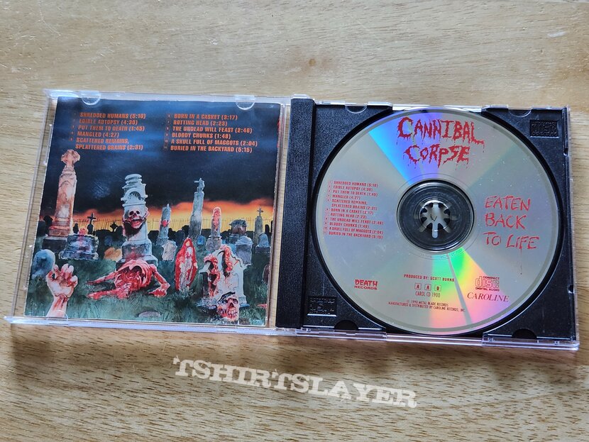 Cannibal Corpse - Eaten Back To Life CD