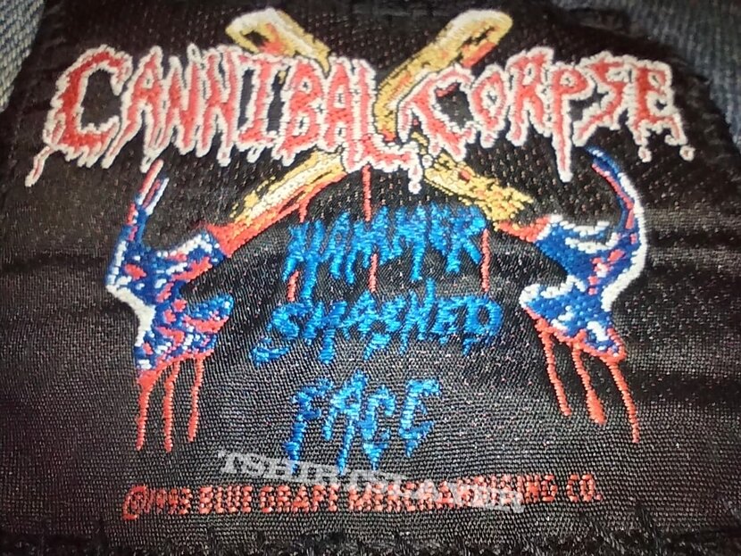 Cannibal Corpse Hammer Smashed Face Patch