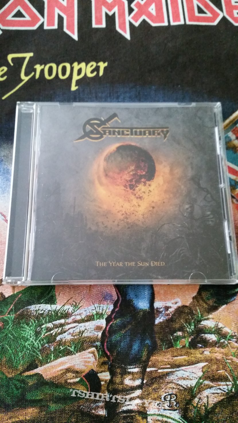 Sanctuary - &quot;The Year the Sun Died&quot; CD &amp; T-Shirt Package