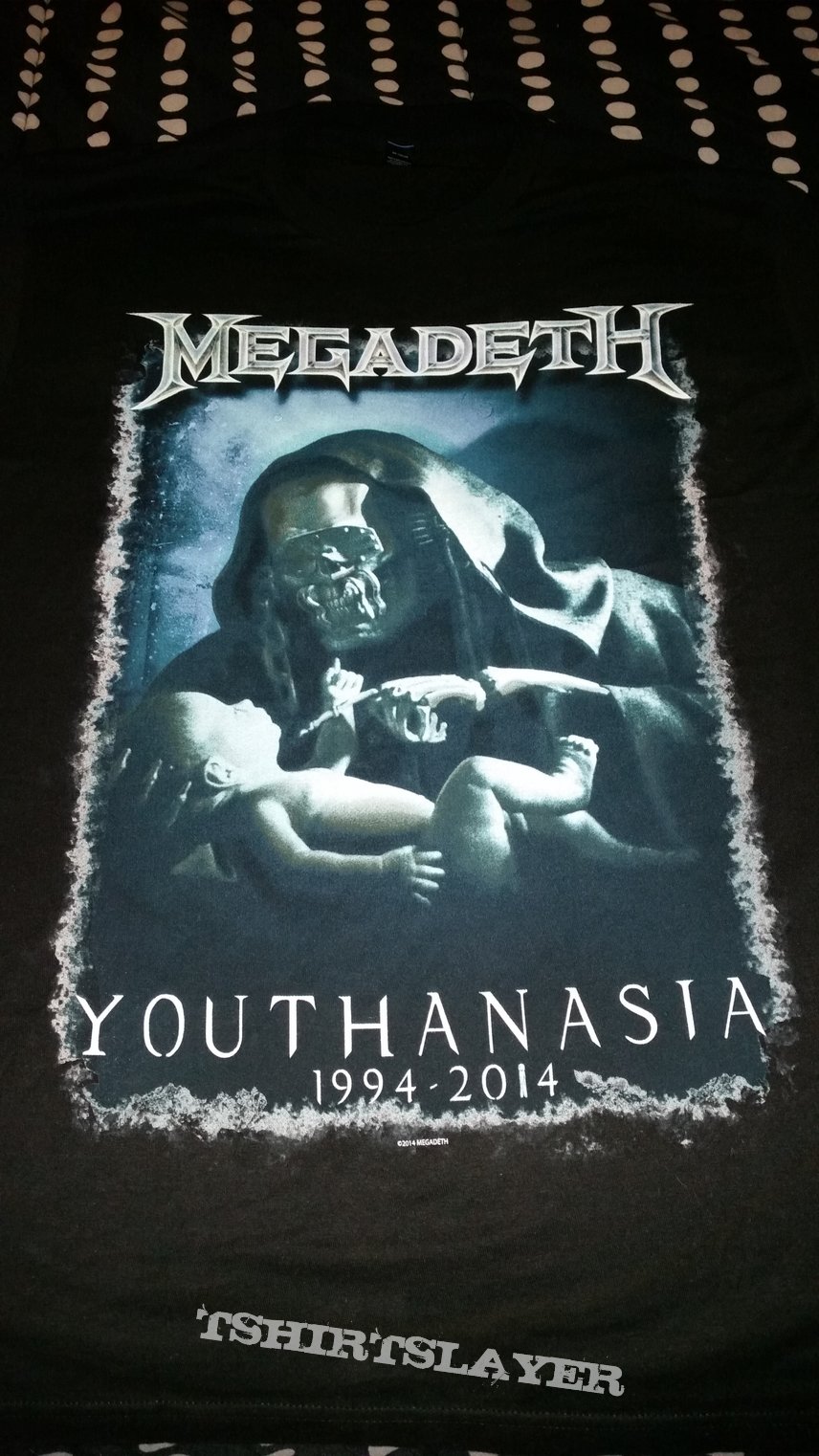 Megadeth Youthanasia Anniversary T-Shirt