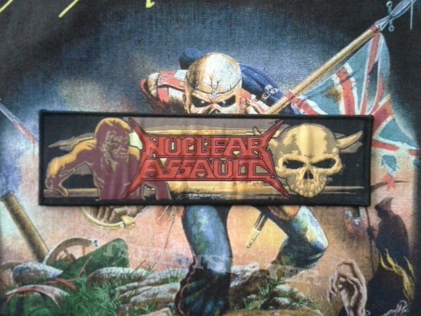 Nuclear Assault Game Over/Survive woven bootleg 2014 Nuclear Assault Game Over/Survive woven bootleg 2014