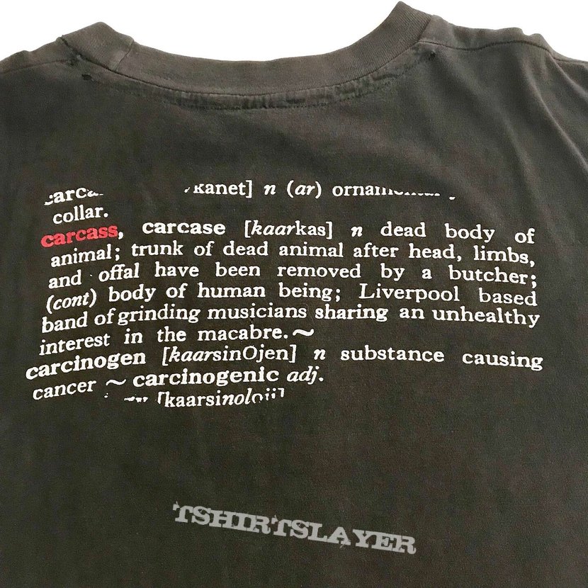 Carcass 1992 Definition / Chest Cavity Short Sleeve Shirt
