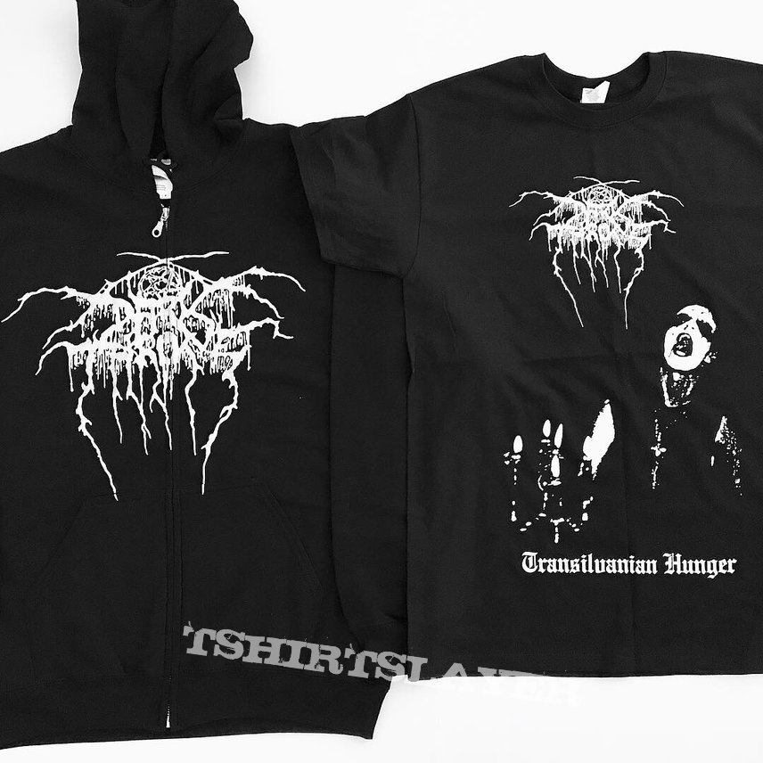 Darkthrone Transilvanian Hunger Hoodie and Shirt