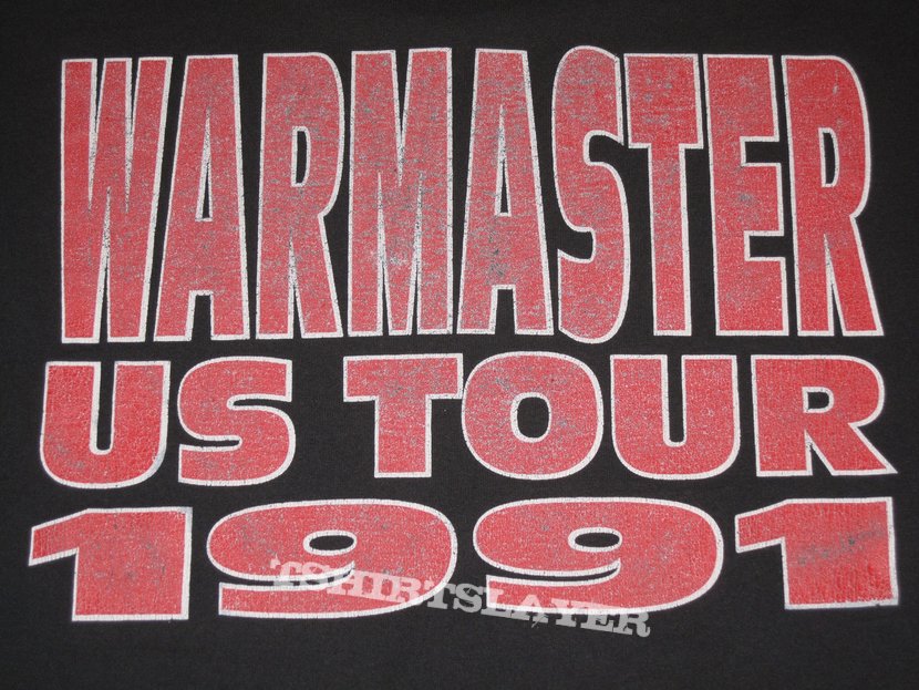 BOLT THROWER War Master 1991 US Tour T Shirt