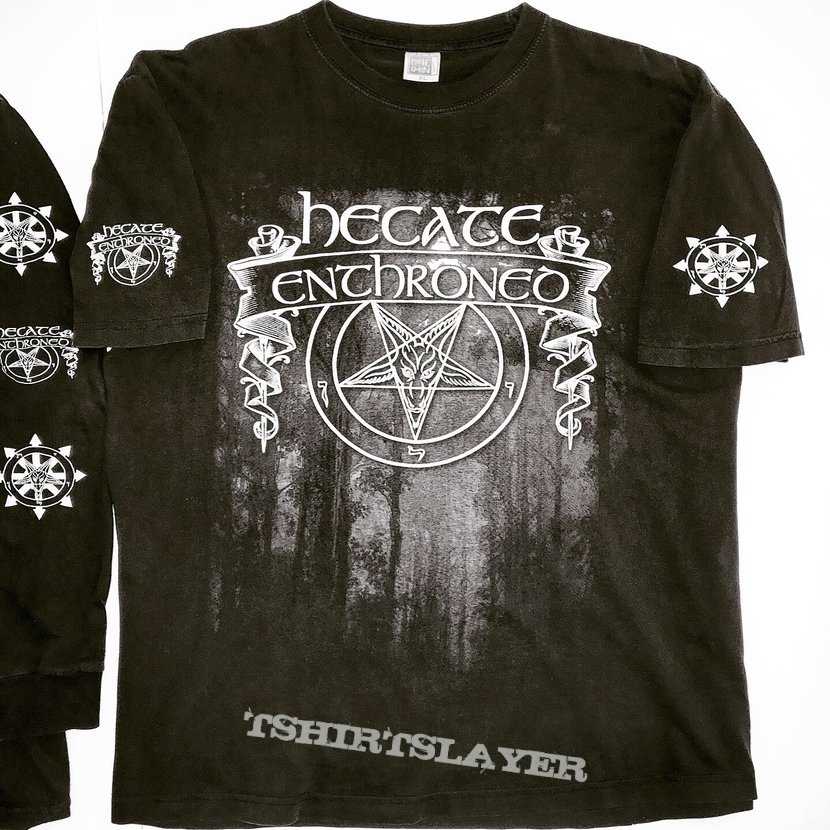 Hecate Enthroned 1997 Slaughter of Innocence longsleeve and shortsleeve Shirts