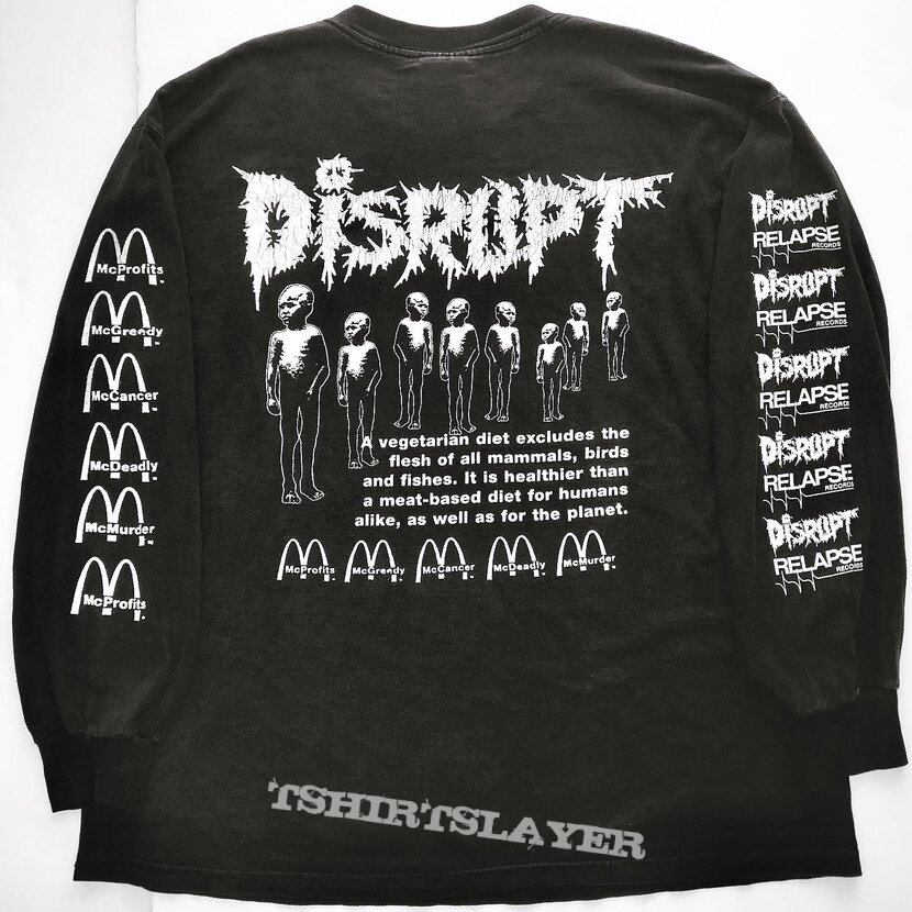 DISRUPT 1998 Rid the Cancer LS T-Shirt XL
