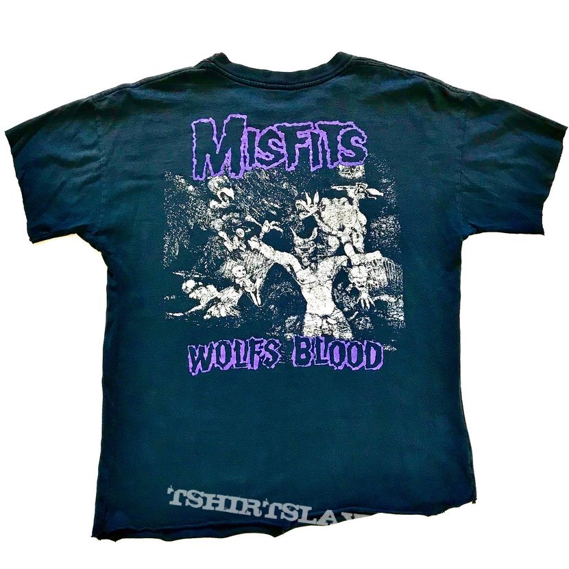 Misfits 1995 Die Die My Darling / Wolf&#039;s Blood short sleeve shirt 