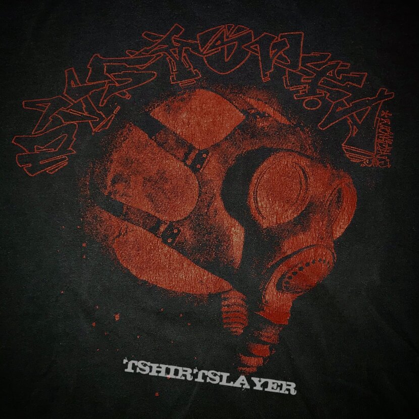 Dystopia 1996 Gas Mask T-Shirt - Red Variant