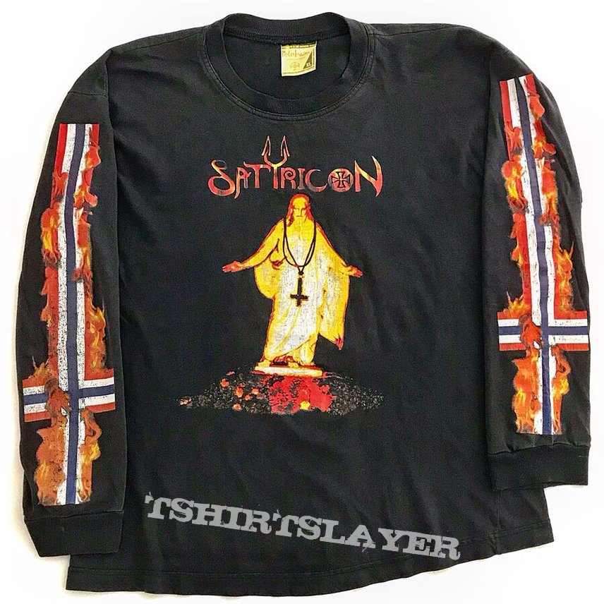 Satyricon 1994 the Shadowthrone MIM longsleeve Shirt