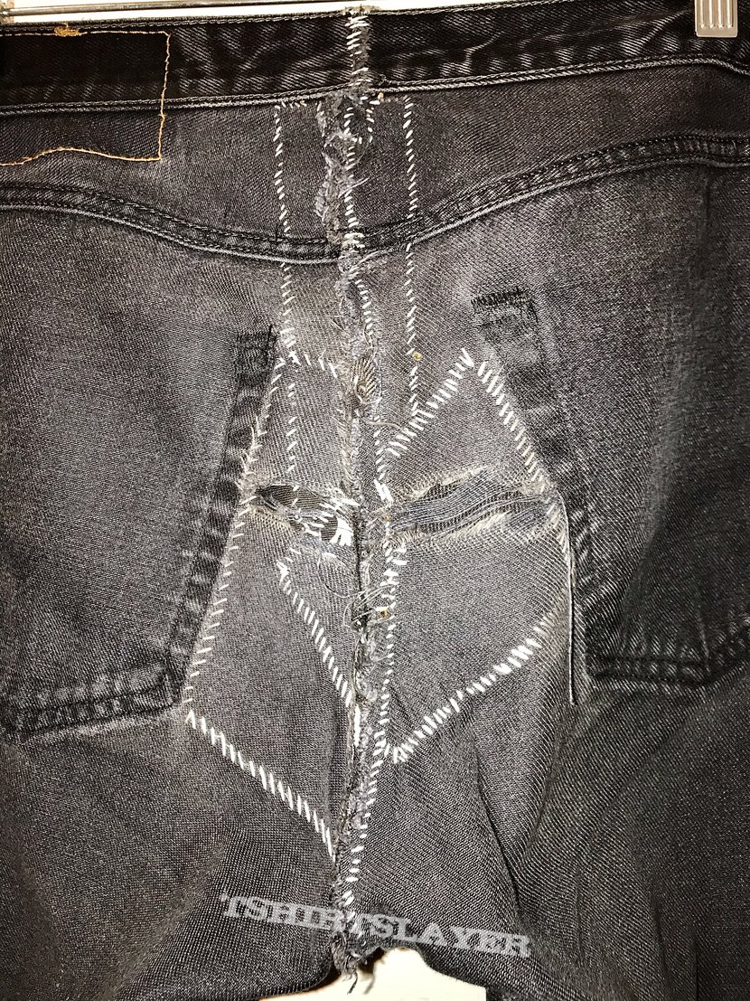 GISM Crust Punk Levi&#039;s 501 Jeans from 1998