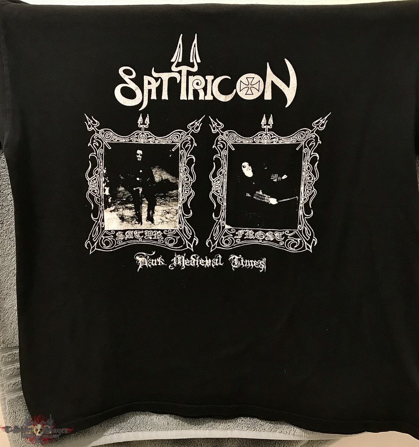 Satyricon Vintage mid to late 90&#039;s Dark Medieval Times shortsleeve Shirt 