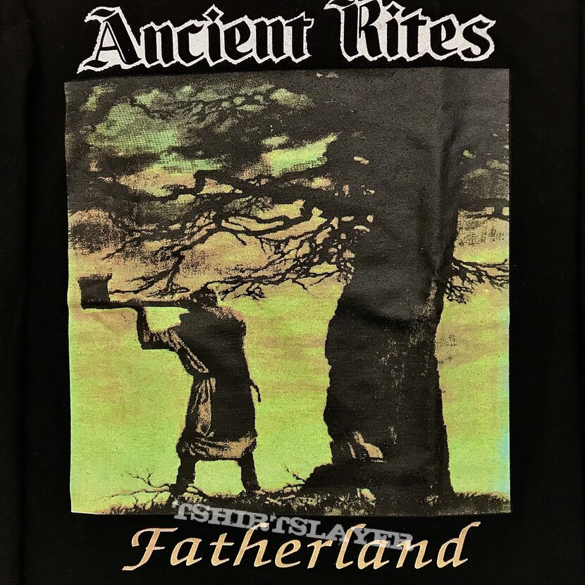 ANCIENT RITES 1997 Fatherland Longsleeve Shirt XL 