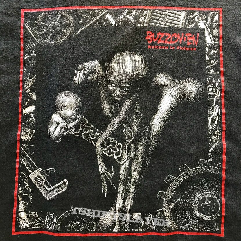 Buzzoven BUZZOV•EN 1993 Welcome to Violence T-Shirt