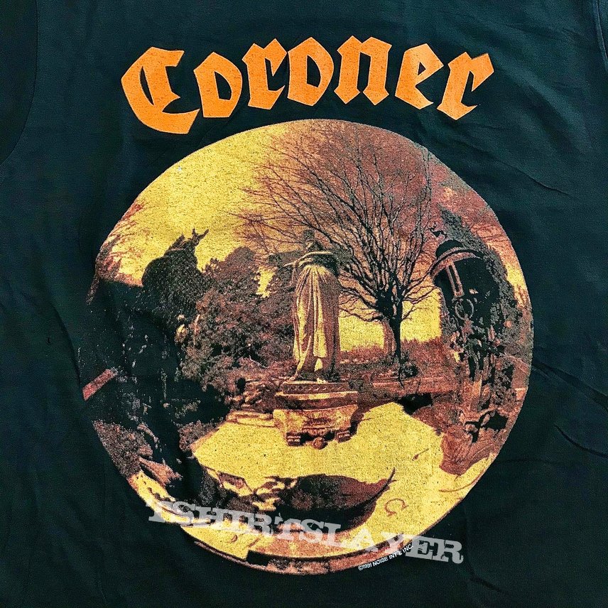 Coroner 1991 Vintage R.I.P. Shirt