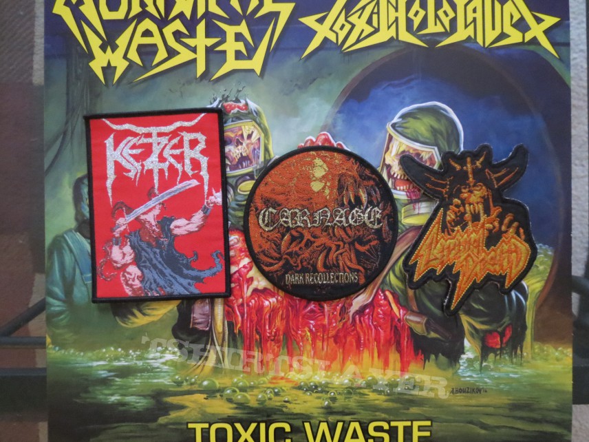 Patch - Ketzer, Living Death, Carnage patch