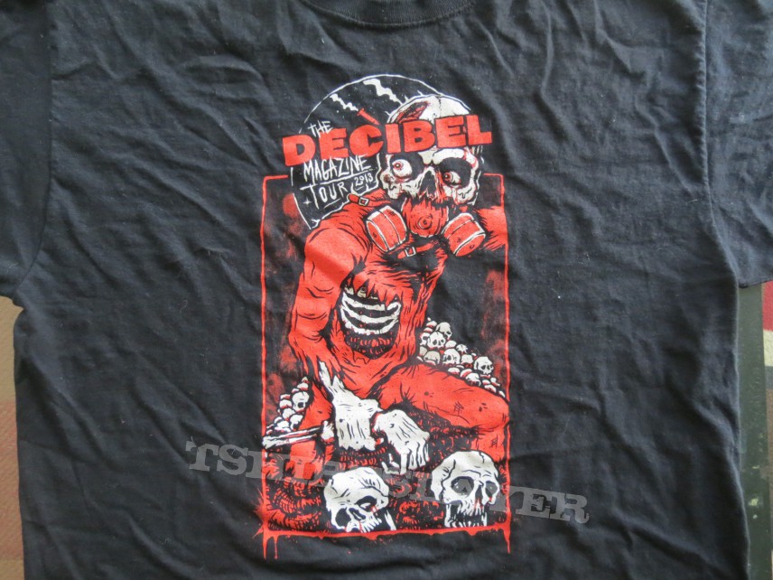 Cannibal Corpse Decibel Magazine Tour shirt