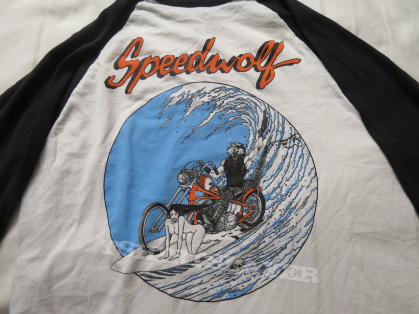 Speedwolf Scion Rock Fest Tour Baseball Tee