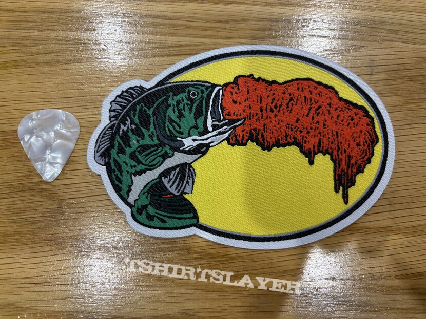 Sanguisugabogg - Boggy Fish Laser-Cut - Black Border (A869)