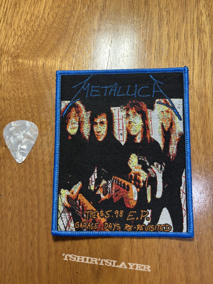 Metallica - The $5.98 E.P. Garage Days Re-Revisited - Blue Border (A729) Metallica - The $5.98 E.P. Garage Days Re-Revisited - Blue Border (A729)