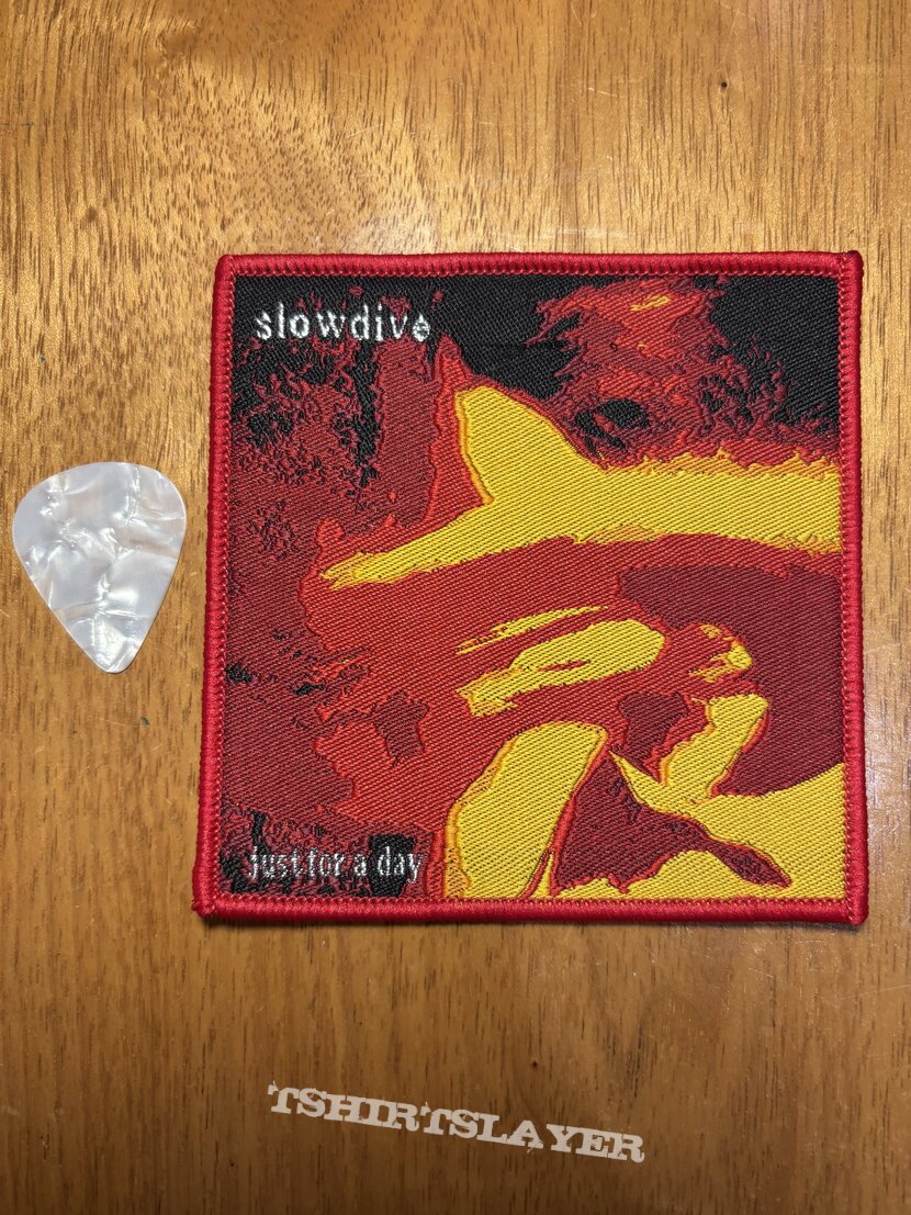 Slowdive - Just For A Day - Red Border (A840)