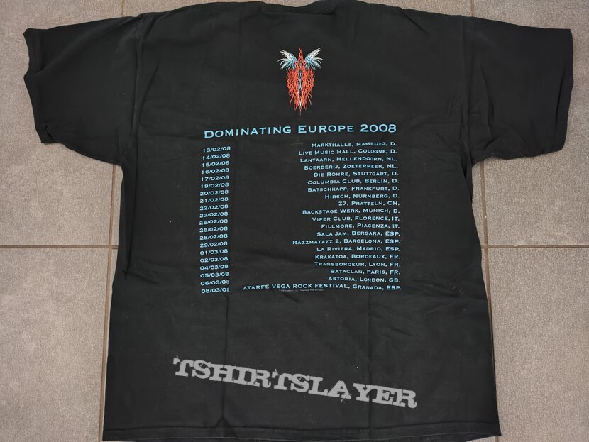 Symphony X Paradise Lost Dominating Europe 2008 Tour TS