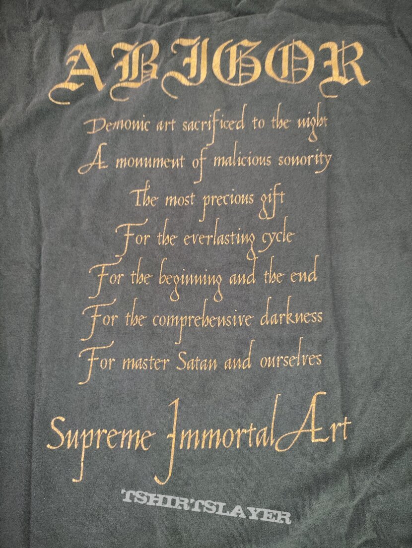 Abigor Supreme Immortal Art sleeveless