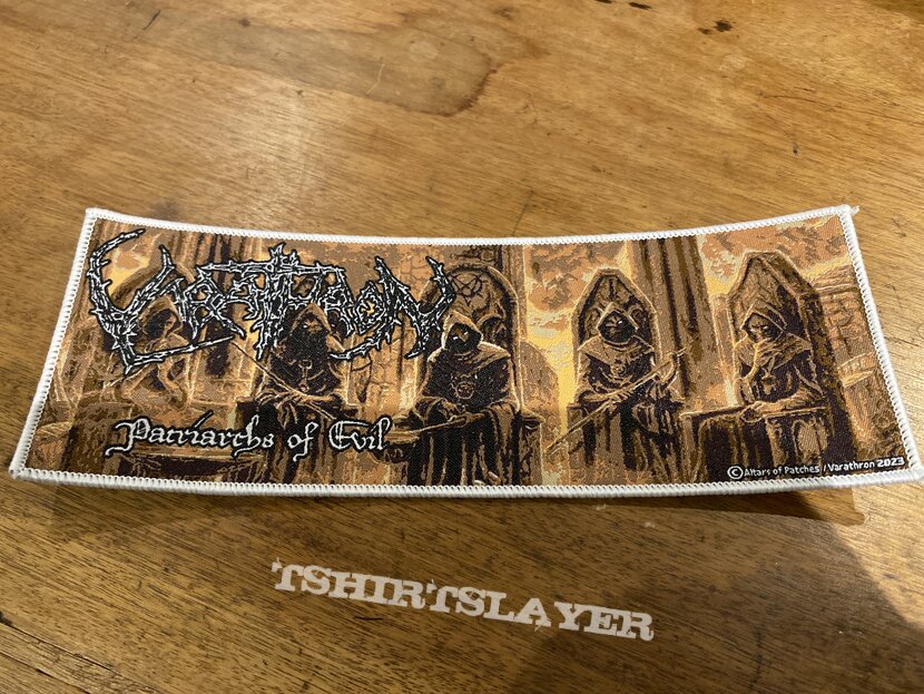Varathron - Patriarchs of Evil Strip Patch Varathron - Patriarchs of Evil Strip Patch