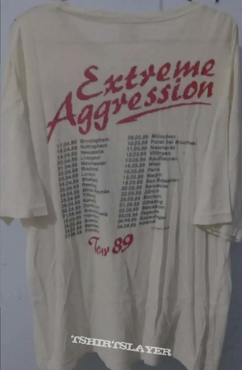 Kreator extreme aggresion tour 89 Kreator extreme aggresion tour 89