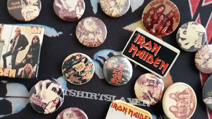 Iron Maiden buttons