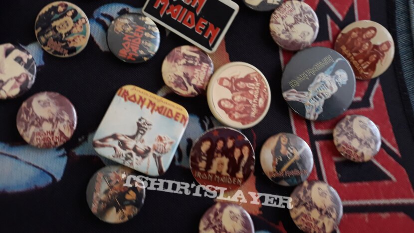 Iron Maiden buttons