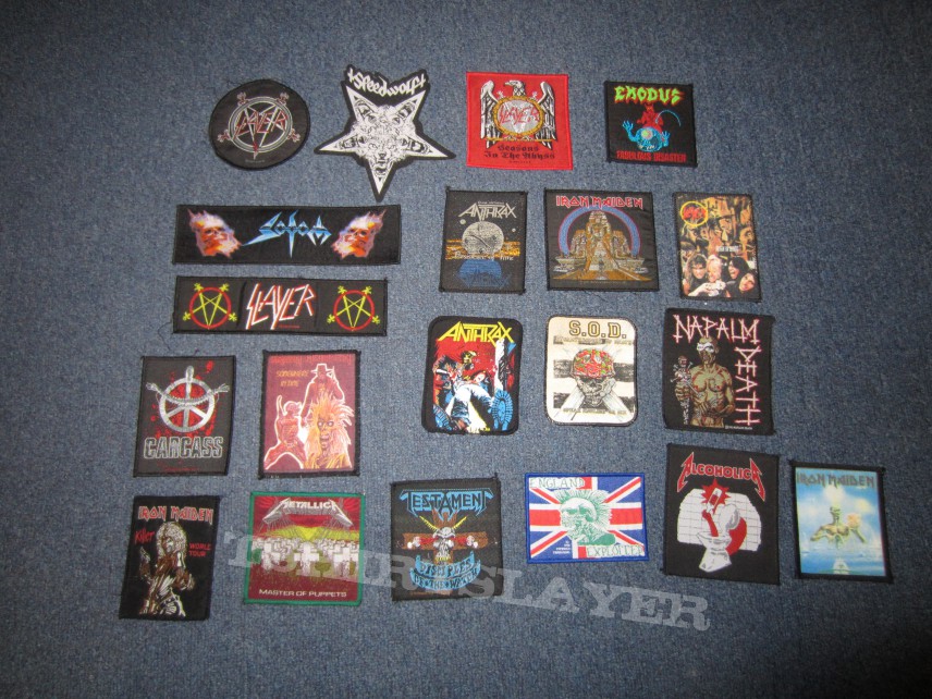 Metallica Patches For Trade!