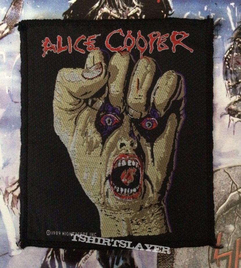 Alice Cooper: Raise Your Fist and Yell Patch