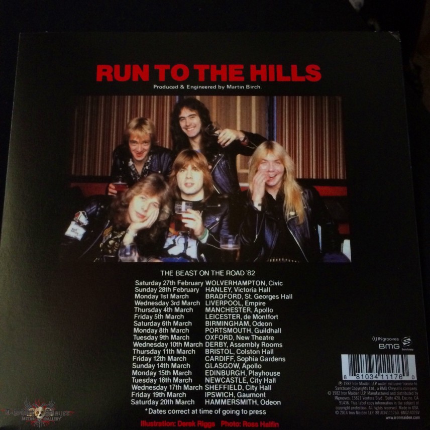 Iron Maiden: Run to the Hills-Single