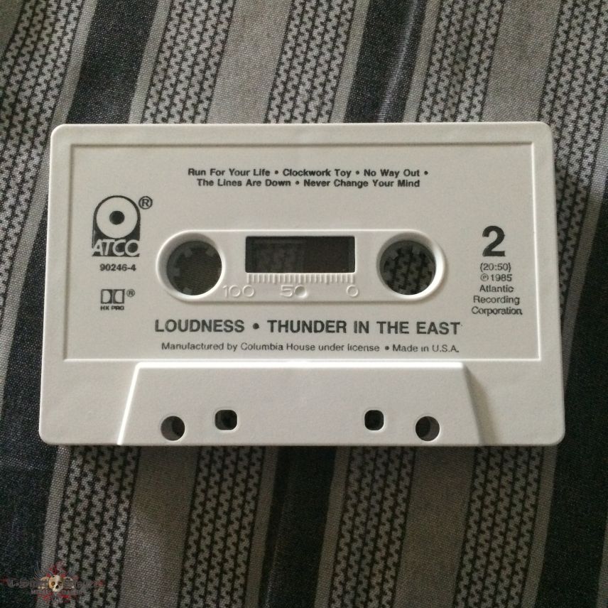 Loudness: Thunder in the East Cassette