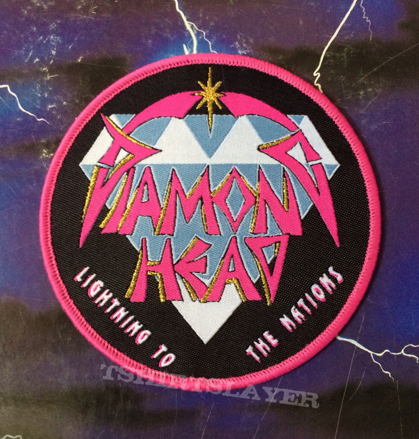 Diamond Head: Lightning to the Nations Woven Patch