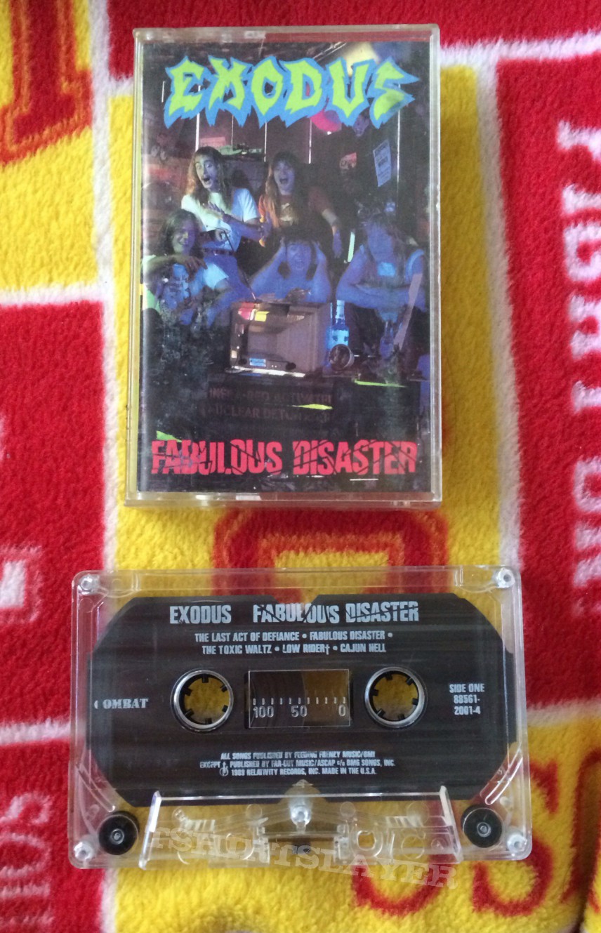 Exodus: Fabulous Disaster Cassette