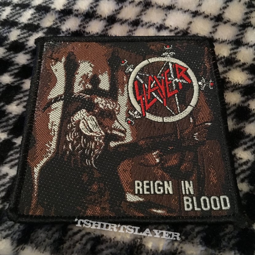 Slayer: Reign in Blood Vintage Patch